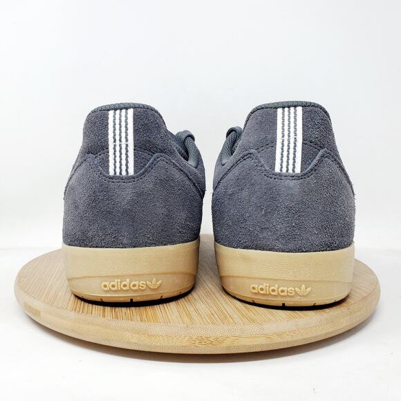 Adidas Suciu ADV Shoe Men 11‎ Grey Suede Classic Skate Low Lace Up Sneaker - Picture 8 of 13